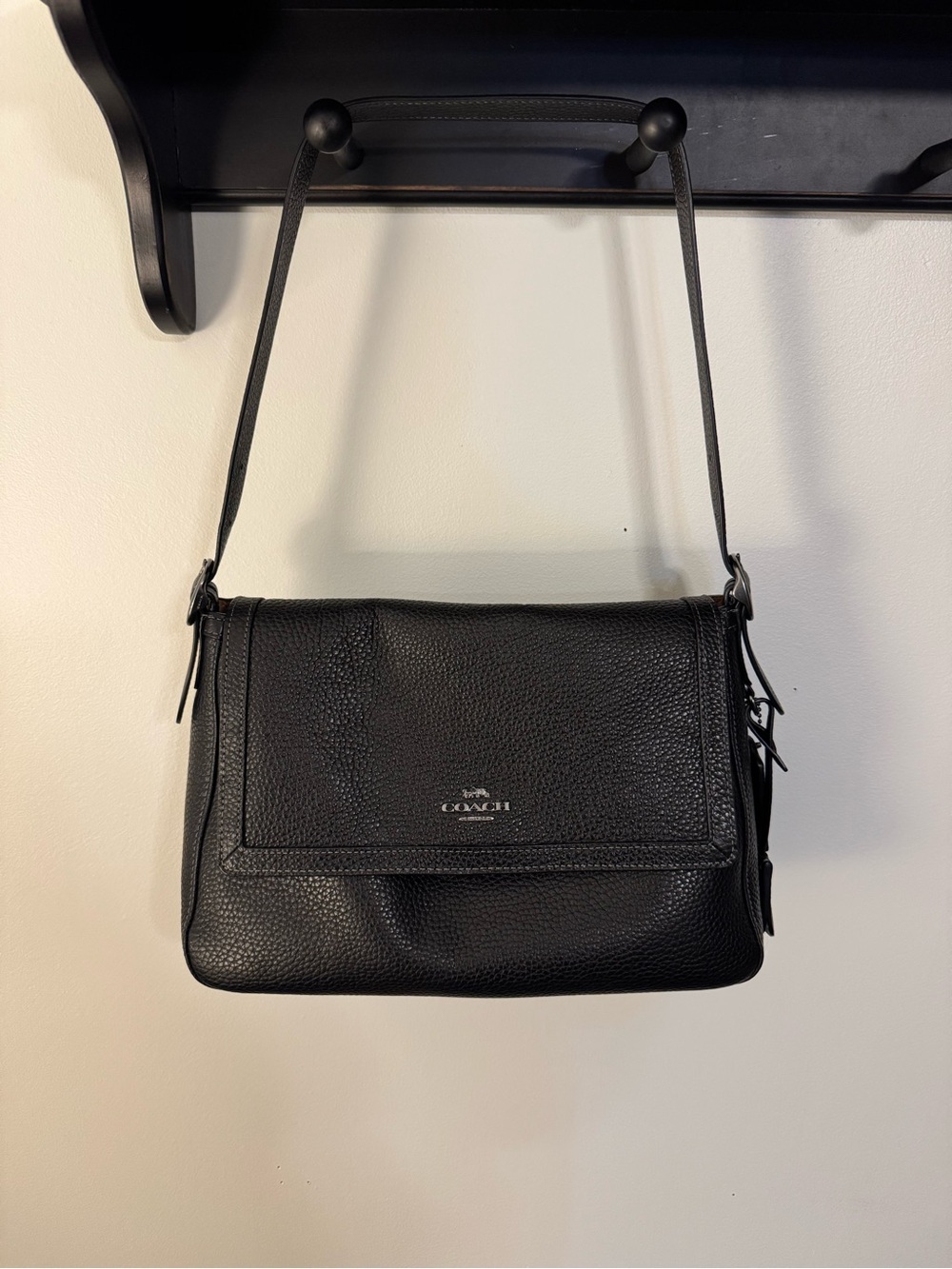 COACH Large Etta Flap Bag
